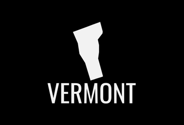 Vermont State Map Car Decal - Permanent Vinyl Sticker for Cars, Vehicle, Doors, Windows, Laptop, and more!